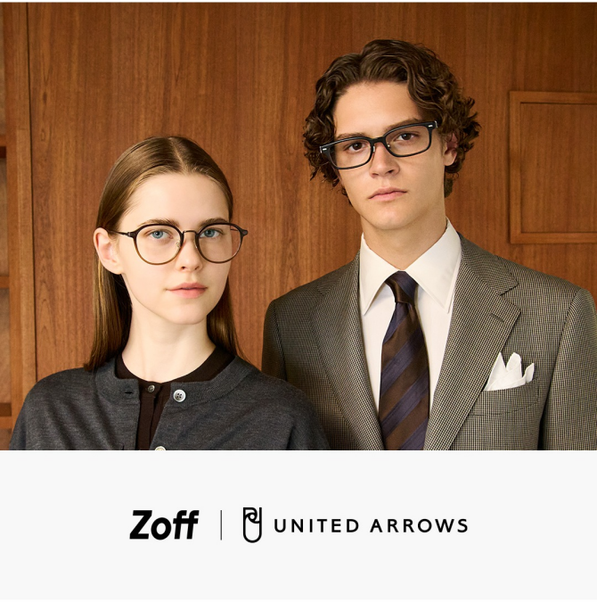 「Zoff」×「UNITED ARROWS」2025 A/Wコレクション